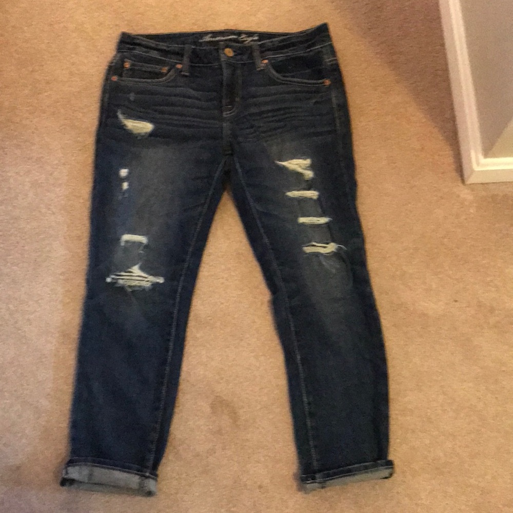 Distressed boyfriend  American Eagle Jeans